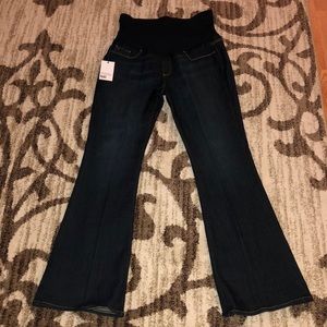 Paige Maternity Jeans Skyline Boot Size 33 NWT